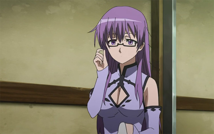 Featured image of post Anime Characters With Purple Hair And Glasses