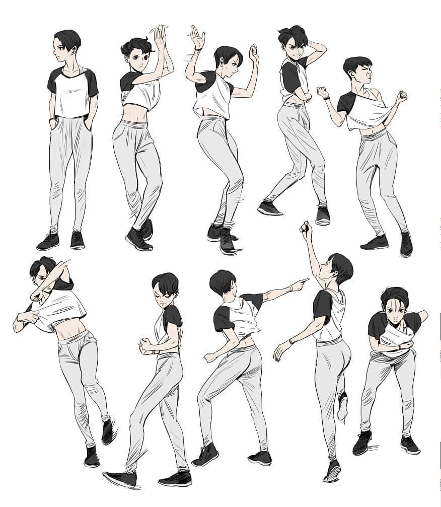 Featured image of post Dance Pose Reference Drawing