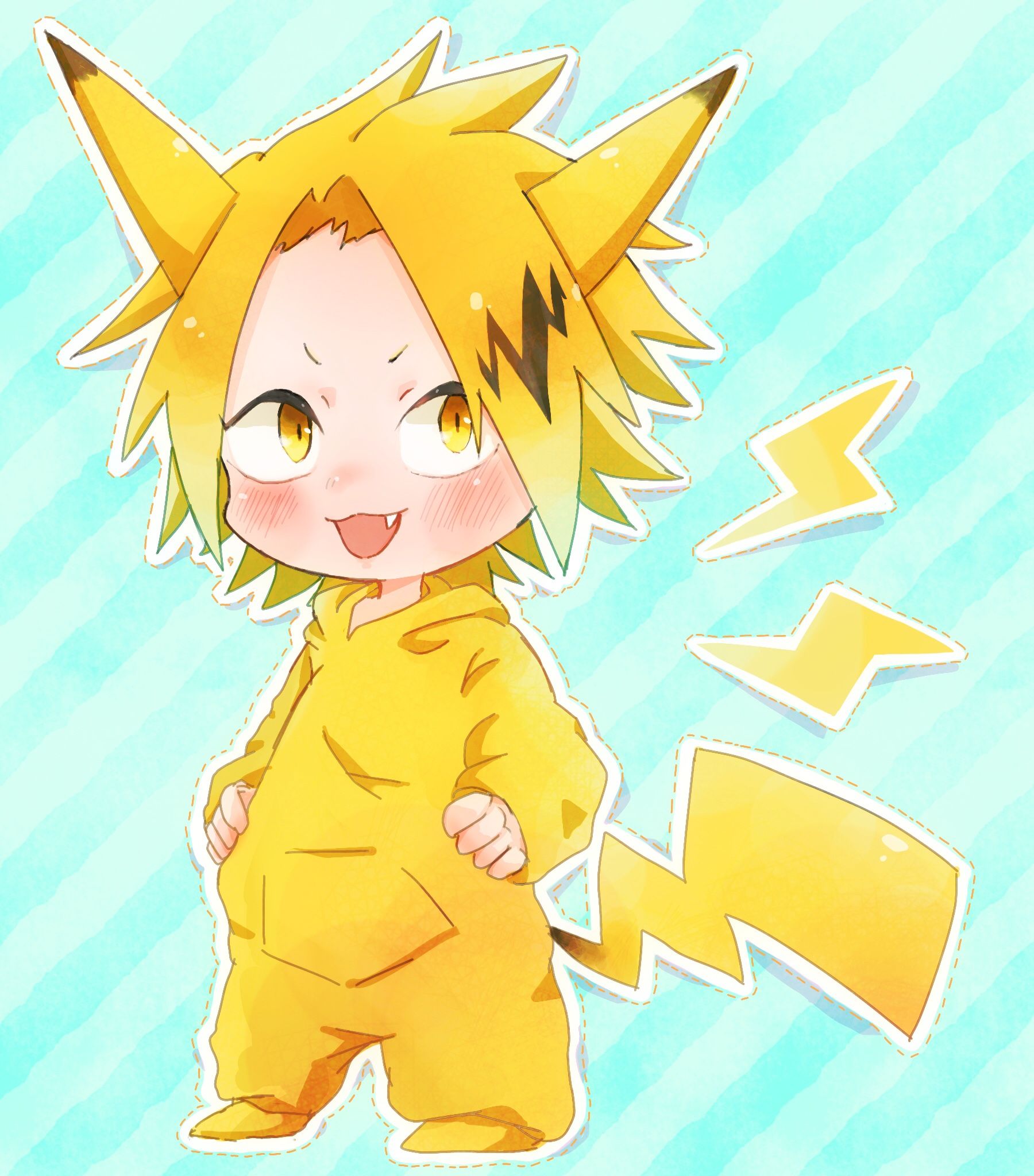 Featured image of post Denki Cute Fanart Denki Cute My Hero Academia