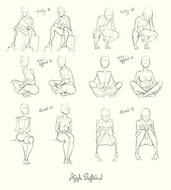 Featured image of post Dynamic Sitting Poses Reference