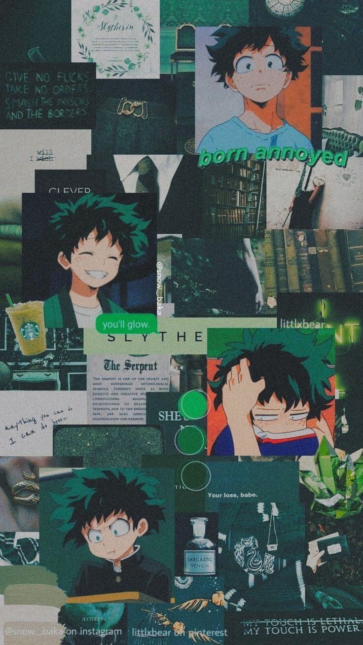 Featured image of post Green Aesthetic Wallpaper Anime