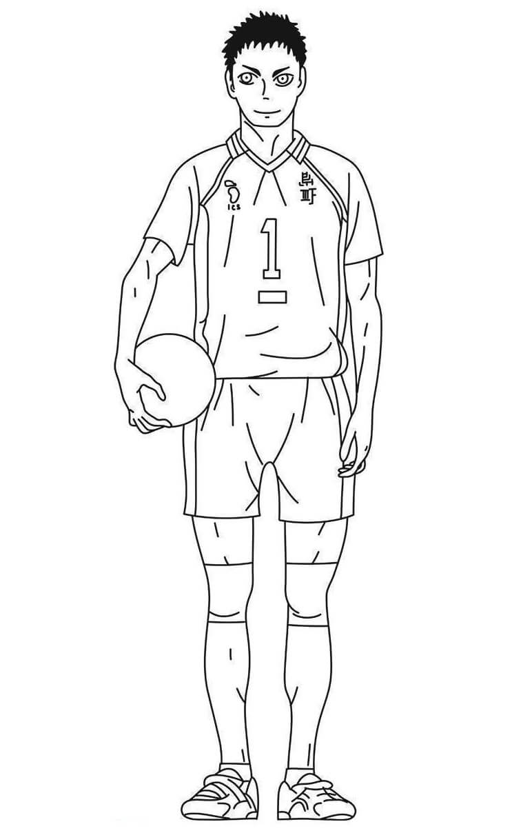 Featured image of post Haikyuu Coloring Pages Daichi